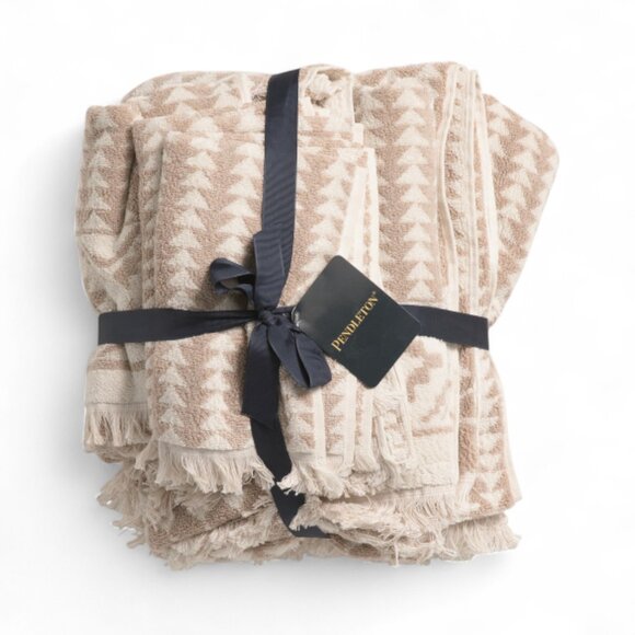 Pendleton 6 PC Sundown Towel Set 2 Bath 2 Hand 2 Fingertip Aztec Southwestern - Picture 6 of 14